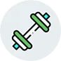 Gym & Fitness Centre Cleaning Icon